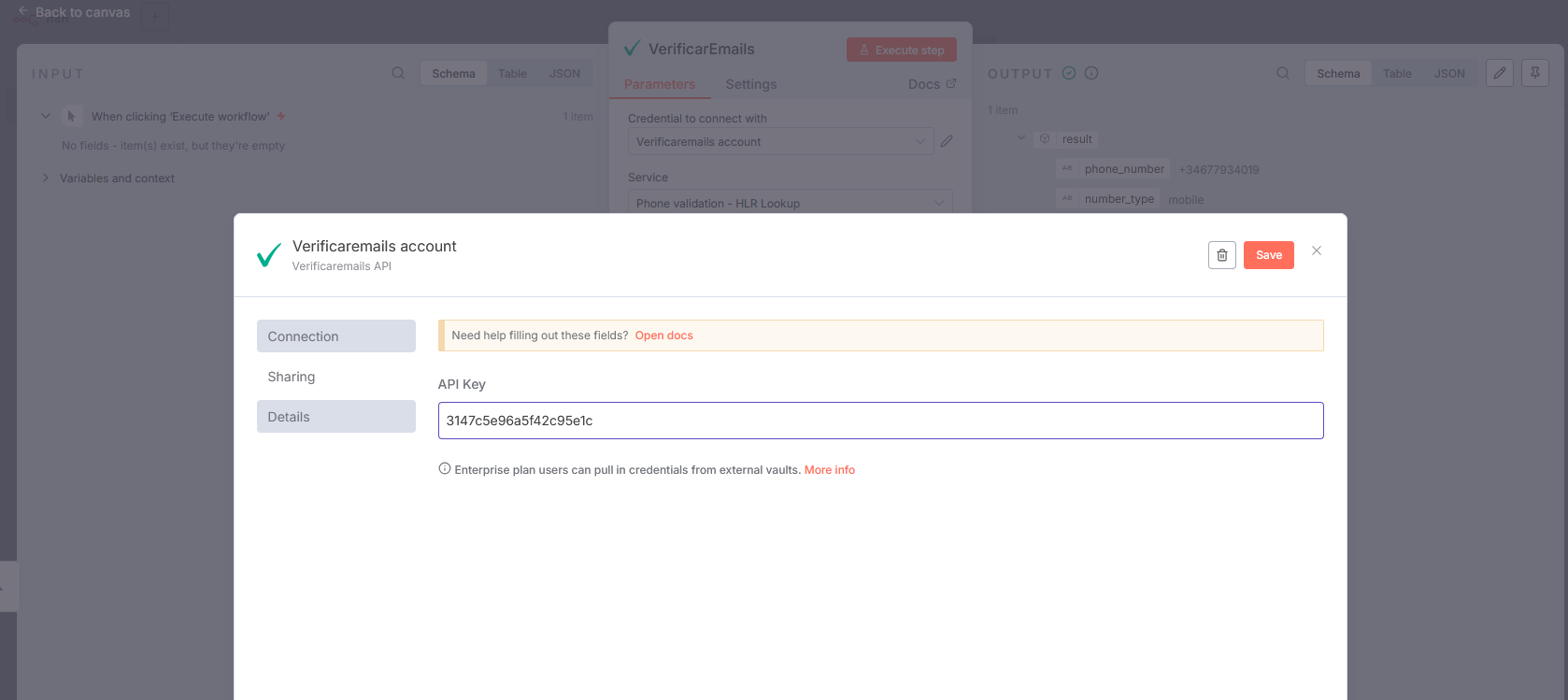 Dashboard Verificaremails