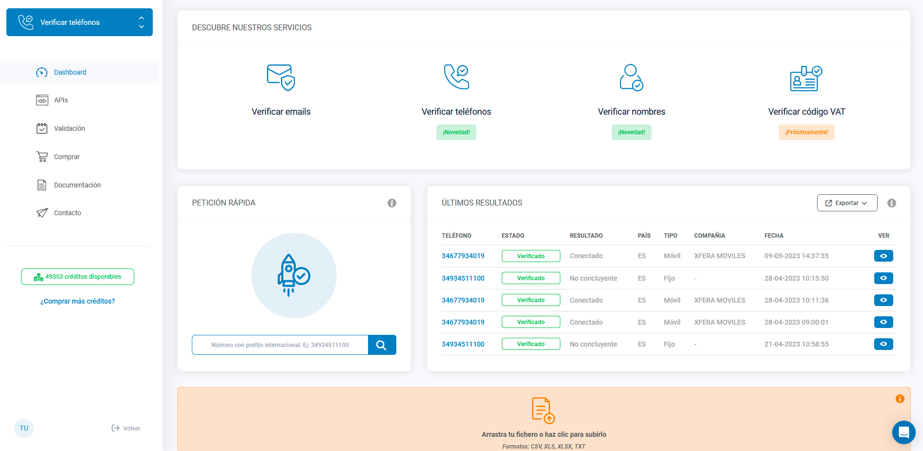 New mail validator portal