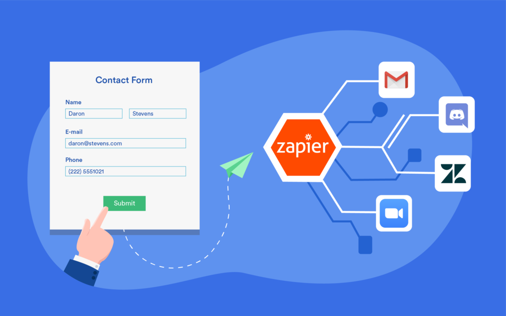 Zapier integration for email verification