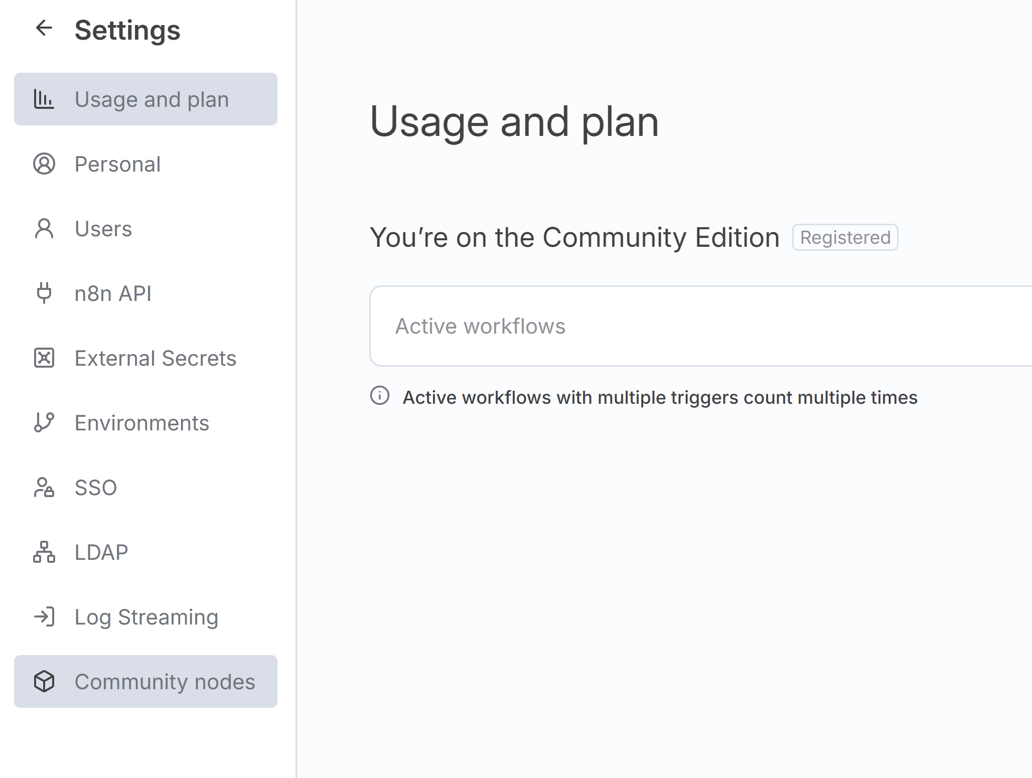 Add community node
