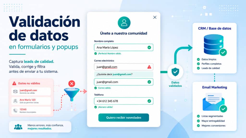 validación de datos